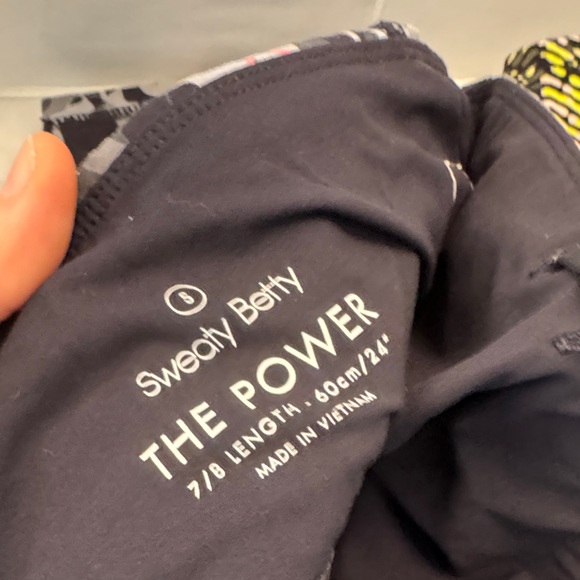 4 pairs - sweaty Betty power 7/8 legging - Picture 5 of 5